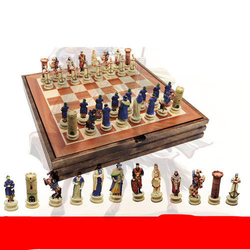Color: A - Three-dimensional chess figures high-end creativity to send children Q119-CJWJWJYZ08707-A