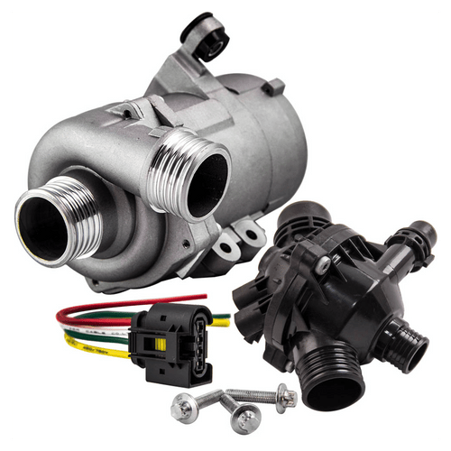 Water Pump & Thermostat For BMW 128i 328i 2007-2012 528i 2008-2010 11517586925 T575-S0671276612