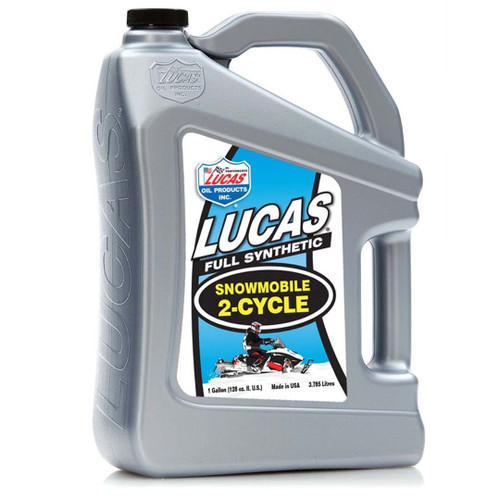 Lucas Oil Synthetic 2-Cycle Snowmobile Oil - 1 Gallon M119-10847