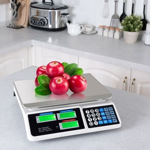 66 lbs Electronic Price Computing Scale with LCD Screen Display B593-EP24723US