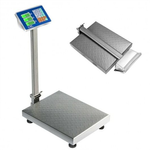 660 lbs Weight Platform Scale Digital Floor Folding Scale B593-EP24724US