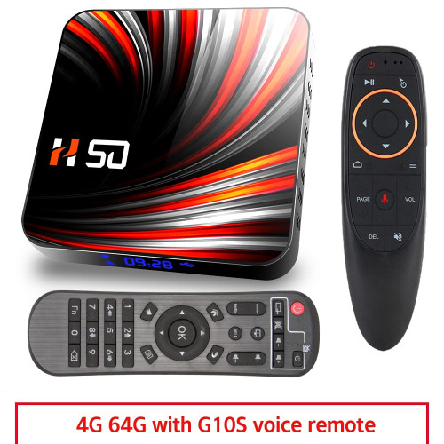 For Android Tv  Box Android 10.0 4k 4gb 32gb 64gb Media Player 3d Video Smart Tv Box 4+64G_Australi K484-PEL_0HR7NWML