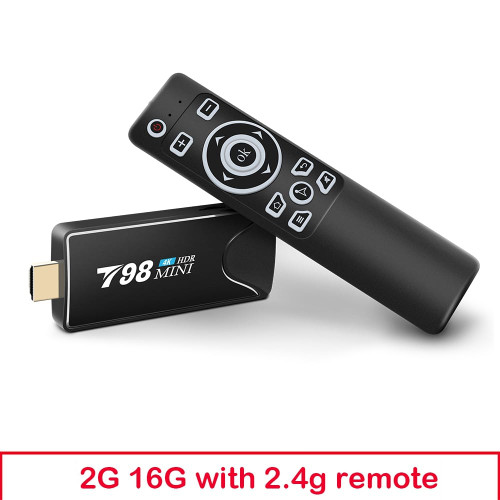 Mini Tv  Stick  Box Tv T98 Mini Tvbox Rk3318 Android10.0 Tv  Box Media Player Tv Receiver 2+16g 2+1 K484-PEL_0HS0ZVZ8