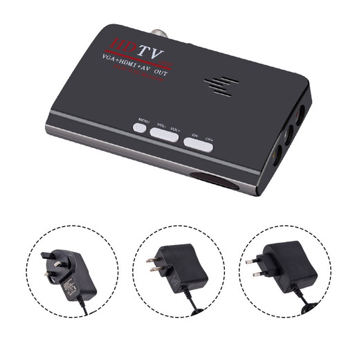 DVB-T/DVB-T2 TV Tuner Receiver DVB T/T2 TV Box VGA AV CVBS 1080P HDMI Digital HD Satellite Receiver K484-PEL_07WZ3VO0