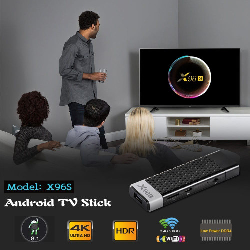X96S Amlogic S905Y2 Quad Core Android 8.1 TV box 2.4G/5.8G Wifi 4K HD TV Media Player  2G+16G US pl K484-PEL_04GZYI6D