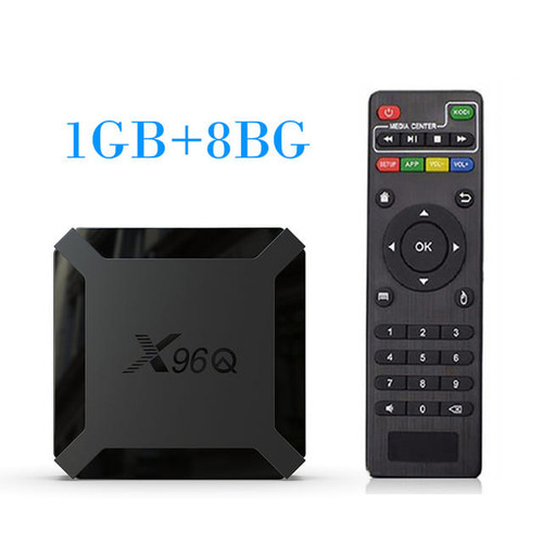 TV BOX Android 10.0 X96Q Allwinner H313 Quad Core 4K Smart Android TV 2.4G Wifi X96 Q Set Top Box B K484-PEL_0GNCKP4L