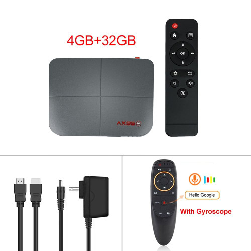 1 Abs Material Ax95 Smart Tv  Box Android 9.0 Supports Dolby Tv Version Google Store 4+32G_British  K484-PEL_0HR4IWH5