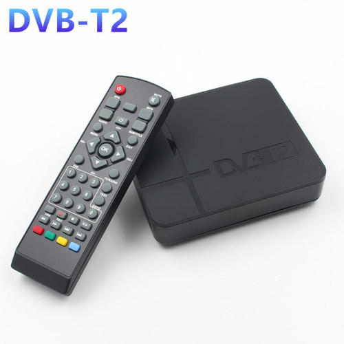 Mini HD DVB-T2 K2 WiFi Terrestrial Receiver Digital TV Box with Remote Control  EU plug K484-PEL_07O9EZNC