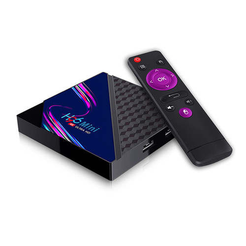 H96 Mini V8 Rk3228a 4k Smart Tv Box with Infrared Remote Control Support 1080p Wifi Quad Core AU Pl K484-PEL_0Q13MDTA