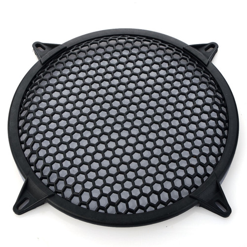 12 Inch Universal Grill Waddle Speaker Sub Woofer Plastic Protective Cover black K484-PEL_07SL1PL5