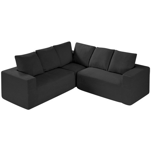 Modular Sectional Sofa, L Shaped Modular Sofa Deep Seat, Cloud Sectional Couch with High Rebound Sp E415-ZHSSFLX8191IMAFX4V0
