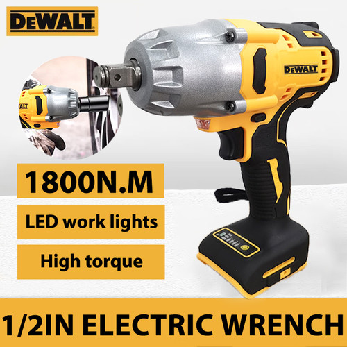 DEWALT 1/2in High Torque Electric Wrench Brushless Cordless Impact Wrench Decoration Team Power Too F640-3256806726858683