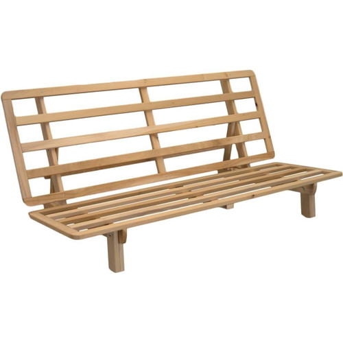 Queen size Solid Wood Futon Sofa Bed Frame - Made in the USA Q280-QSBFKD21958365