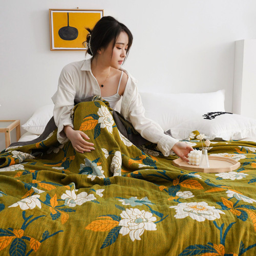 Color: Icing On The Cake, Size Specification: 1.5m*2cm - Towel Blanket Five-layer Gauze Pure Cotton Q119-CJYD199211002BY