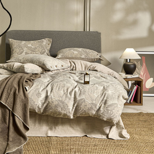 Single Double Bed Sheets Washed Four-piece Set Simple Linen Bedding Q119-CJCS2559560