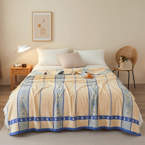Pattern: Bear Blue, Size Specification: 200X230cm - Single Air-conditioning Summer Cooling Duvet Th Q119-CJYD254630824XC