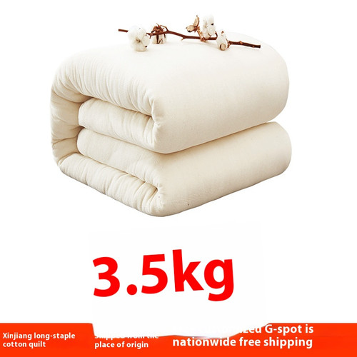 Color: 3.5kg Duvet Insert, Size Specification: 150x210cm - Cotton Quilt Class A Cotton Mattress Bed Q119-CJYD252915724XC