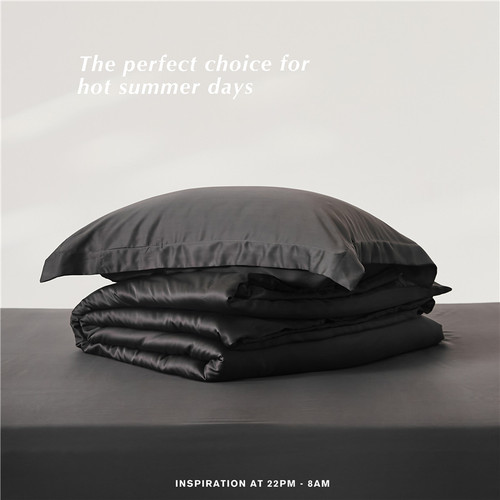 Pattern: Night Sky Black, Size Specification: Single Duvet Cover 180 X220cm - Quilt Cover Silky Coo Q119-CJYD244311942PK