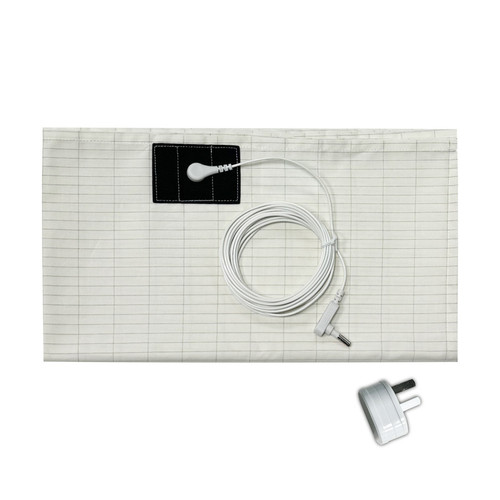 Power Supply: AU, Size: 68x132cm - Conductive Anti-fatigue Anti-static Grounding Silver Fiber Bed S Q119-CJYD244998217QJ