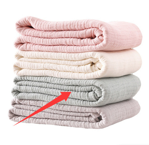 Color: Green, Size Specification: 150cmx200cm - Japanese Washed Gauze Six Layers Pure Cotton Nap Bl Q119-CJYD242791901AZ