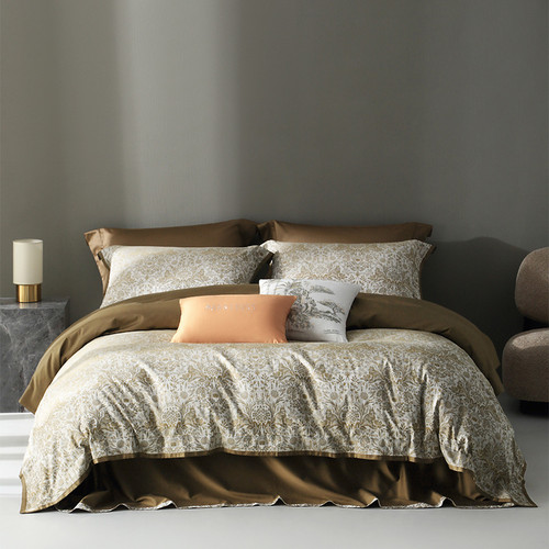 Pattern: Forest Friends, Size Specification: L - American Retro Style Long-staple Cotton Yarn-dyed  Q119-CJCS195813008HS