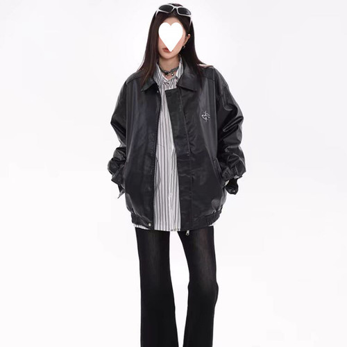Jacket Turn-down Collar Coat Women Q119-CJYD2236529
