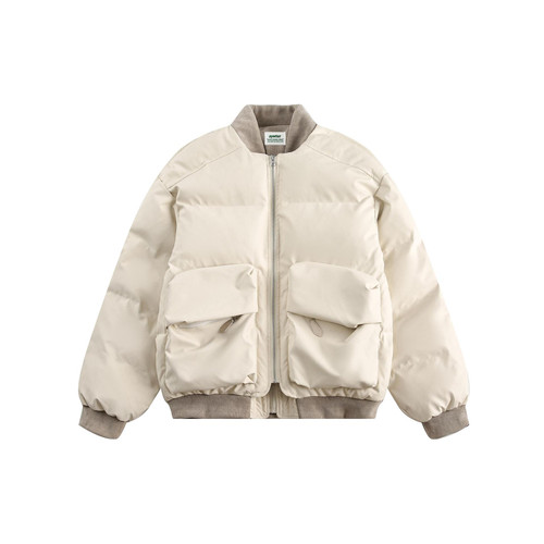 Stitching Pu Shuai Fake Two-piece Cotton-padded Clothes For Men And Women Q119-CJPK2490599