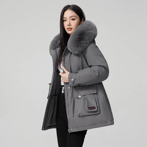 Hooded Padded Cotton Coat Women Q119-CJJK2537726