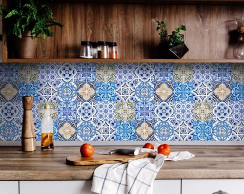 4" X 4" Dianna Mutli Mosaic Peel And Stick Tiles N270-390668