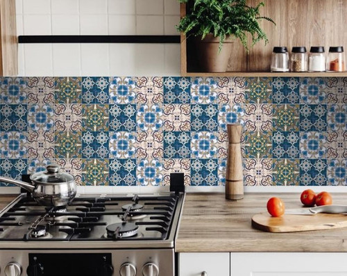 5" X 5" Agean Linda Removable Peel and Stick Tiles N270-400281