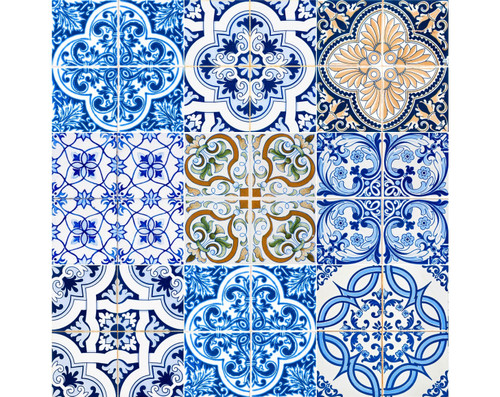 8" X 8" Dianna Mutli Mosaic Peel And Stick Tiles N270-390672