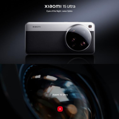 Xiaomi 15 Ultra, 12GB+256GB, 3D Ultrasonic Fingerprint, 200MP Camera, 6.73 inch Xiaomi HyperOS 2 Sn D783-MPH2832W