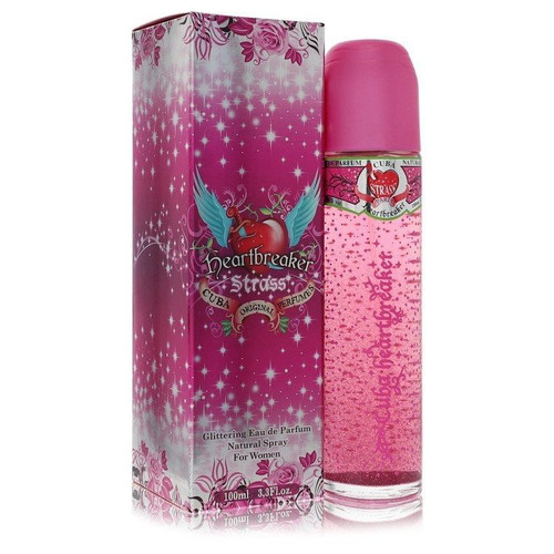 Cuba Strass Heartbreaker by Fragluxe Eau De Parfum Spray 3.4 oz (Women) V728-550455