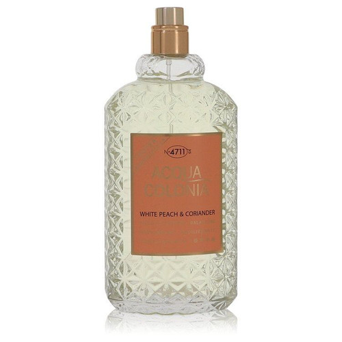 4711 Acqua Colonia White Peach & Coriander by 4711 Eau De Cologne Spray (Unisex Tester) 5.7 oz (Wom V728-542770