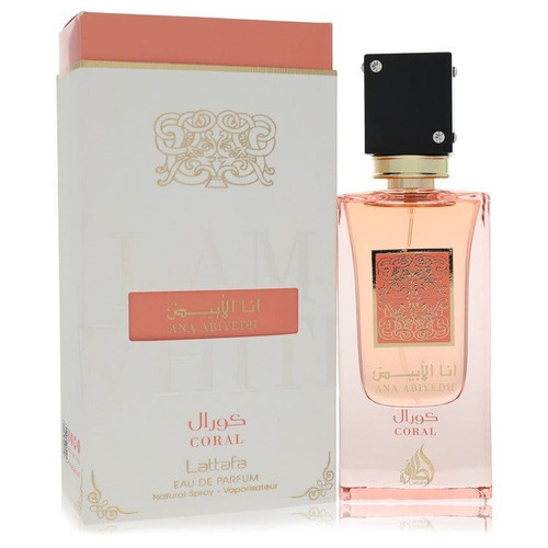 Ana Abiyed Coral by Lattafa Eau De Parfum Spray (Unisex) 2 oz (Men) V728-568294
