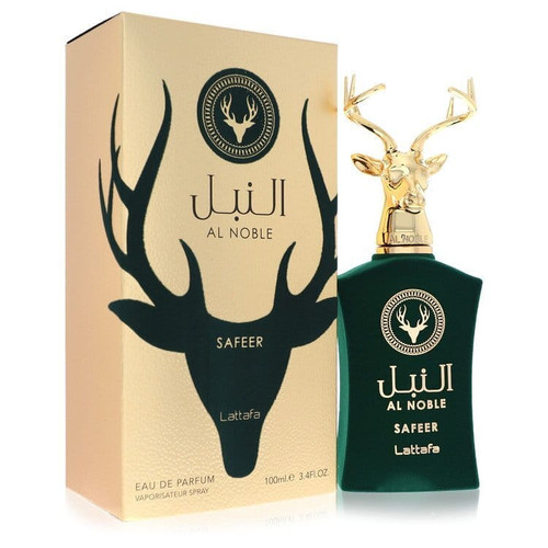 Lattafa Al Noble Safeer by Lattafa Eau De Parfum Spray (Unisex) 3.4 oz (Men) V728-564754