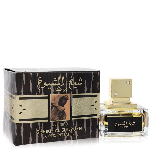 Lattafa Sheikh Al Shuyukh by Lattafa Eau De Parfum Spray Concentrated (Unisex) 3.4 oz (Men) V728-565501