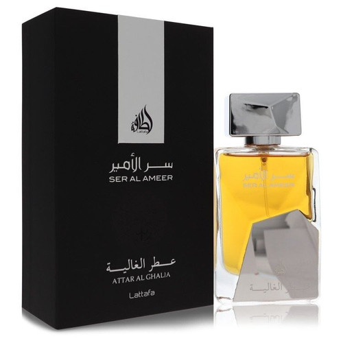 Lattafa Ser Al Ameer by Lattafa Eau De Parfum Spray (Unisex) 3.4 oz (Men) V728-567090
