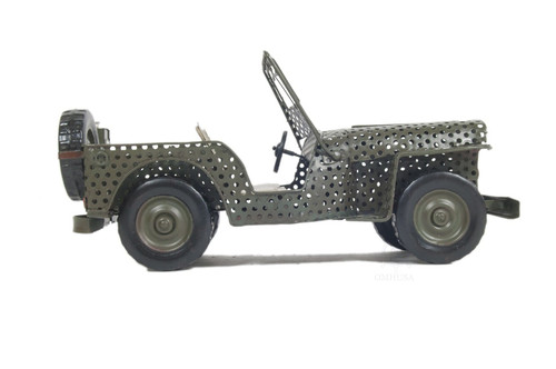 c1945 Willys CJ-2A Overland Jeep Sculpture N270-401160
