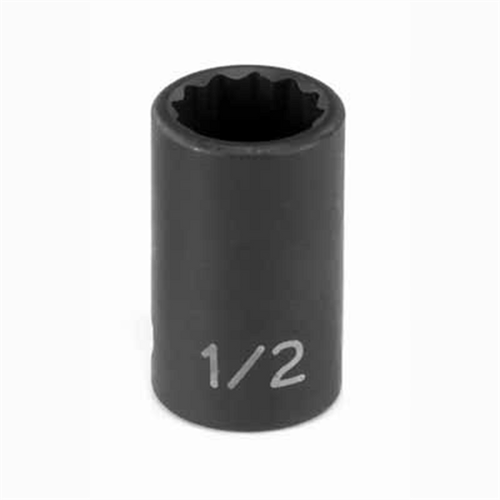Grey Pneumatic SOC 21MM 3/8D IMP 12PT BLK T398-GRE1121M