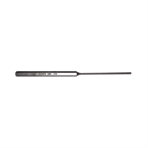 Mayhew EXTRA LONG FULL FINISH PIN PUNCH, 1/8" T398-MAY21500