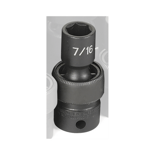 Grey Pneumatic SOC 7/16 3/8D IMP UNIV 6PT T398-GRE1014U