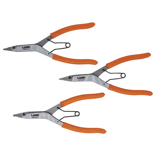 Lang Tools (Kastar) 3pc. Lock Ring Pliers Set T398-KAS1406