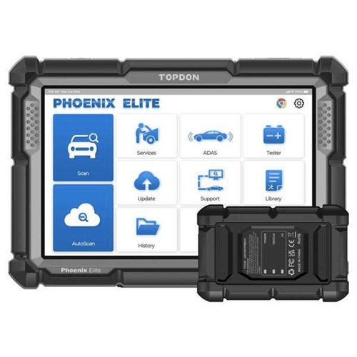 Topdon Phoenix Elite - 10.1" OE-Level Scan Tool, Cloud-Based Programming, CANFD T398-TOPPXELITE