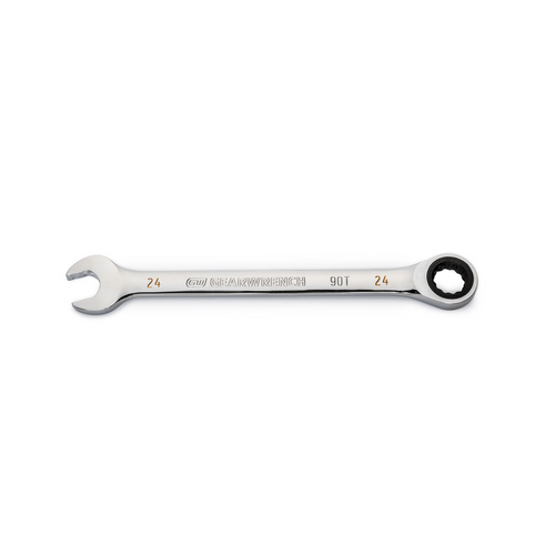 GearWrench 24mm 90-Tooth 12 Point Ratcheting Combination Wrench T398-KDT86924