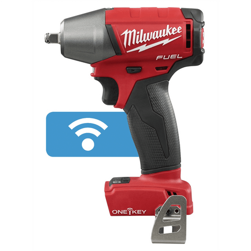 Milwaukee Tool M18 FUEL with ONE-KEY 3/8" Compact Impact Wrench w/ Friction Ring (Tool Only) T398-MLW2758-20