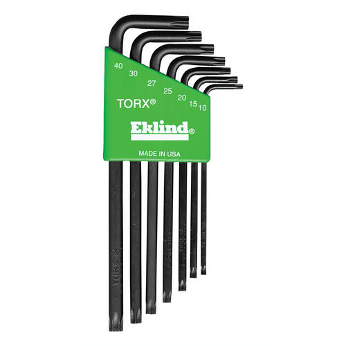 Eklind Tool Company TORX KEY SET 7 PC LONG T10-T40 T398-EKL10907