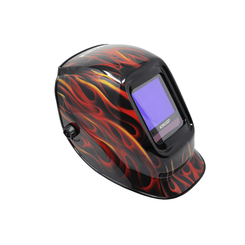 K Tool International Premium Red Flame Welding Helmet T398-KTIXDTM7