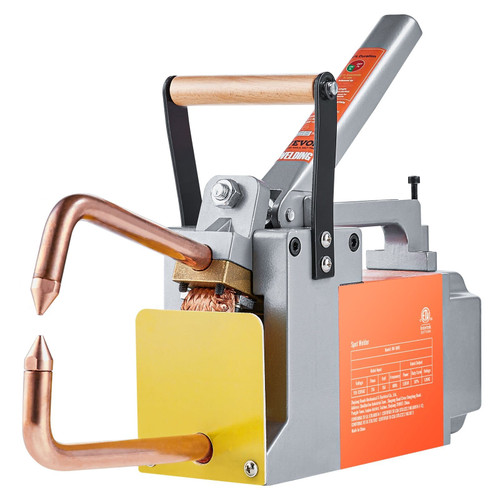 Portable Spot Welder, 1/8-inch Spot Welder Machine with 1.5KVA Input Capacity, Handheld Welding Tip E415-BCDHJX18110VEOX8XV1