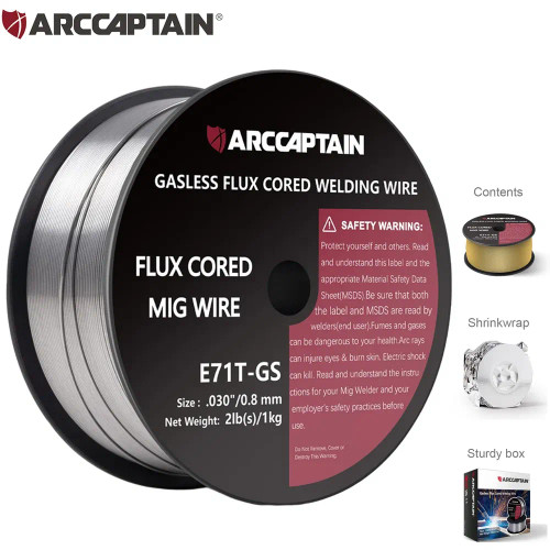 Type: TYPE3, Ships From: Russian Federation, Diameter: 0.8mm - ARCCAPTINA MIG Welding Wire Mild Ste F640-12000035785413915